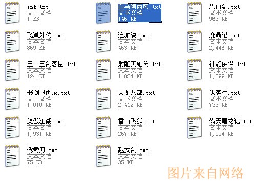 金庸作品集TXT下载资源-金庸全集电子书免费下载